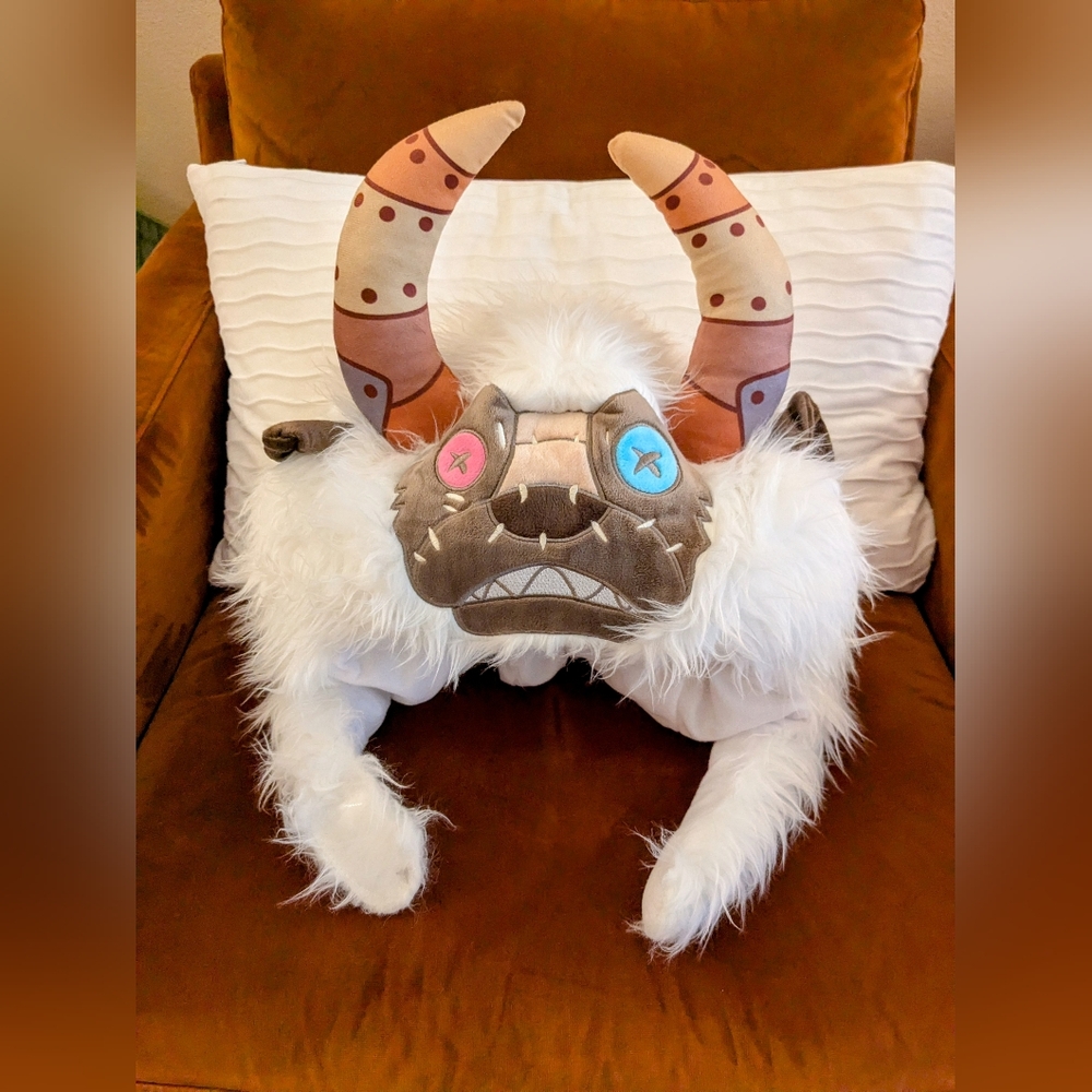 The legend of Zelda TOTK Plush Mask Head Piece Costume